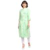 light green kurta for ladies ethnic wear