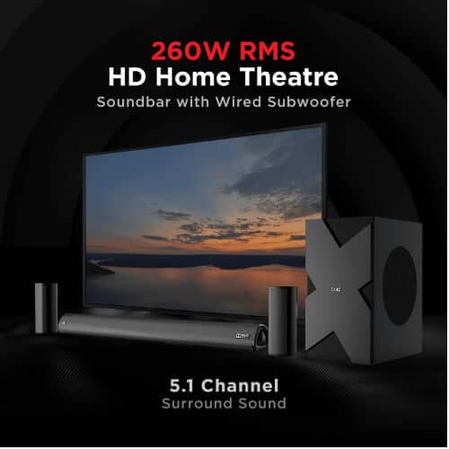 boat AAVANTE Bar 3150D - Best home theatre in India